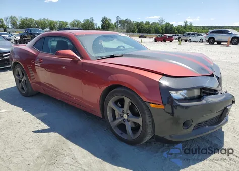 2014 Chevrolet Camaro Ls из США, поврежденный, VIN 2G1FE1E37E9318403